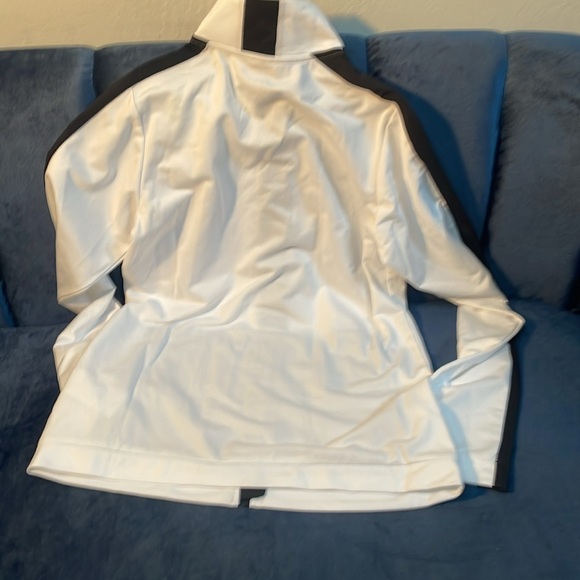 White ASICS Track Jacket - Picture 2 of 3